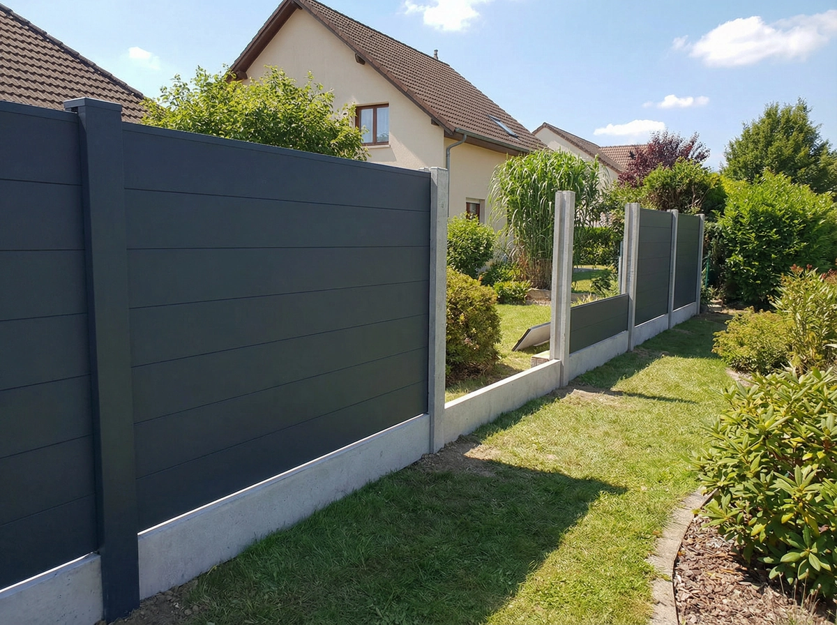 ogrodzenia panelowe z podmurówką